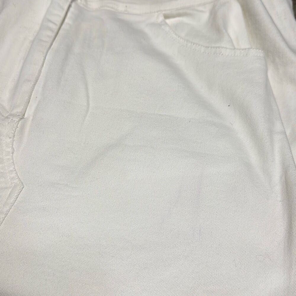 Skies Are Blue Women’s White Long Jean Skirt Size Medium - Picture 8 of 9